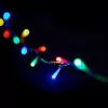 Crystalline  toldható fényfüzér 100 LED, 800 cm, Színes, átlátszó kábel, Kül- és beltéri