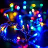 Crystalline  toldható LED fényfüzér, 800 cm, 100 db MULTI LED, átlátszó kábel, Kül- és beltéri
