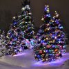 Crystalline  toldható LED fényfüzér, 800 cm, 100 db MULTI LED, átlátszó kábel, Kül- és beltéri