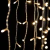 Crystalline toldható LED fényfüggöny 200 x 90 cm 192 db  meleg fehér LED, átlátszó kábel, Kül- és beltéri
