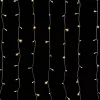 Crystalline toldható LED fényfüggöny 200 x 90 cm 192 db  meleg fehér LED, átlátszó kábel, Kül- és beltéri