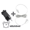 Crystalline 12W Transzformátor időzítővel (6/18) + 5 m átlátszó kábel