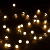 Dekortrend Gyöngy fényfüzér, 240 LED, meleg fehér, zöld kábel