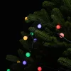 Dekortrend Gyöngy fényfüzér, 240 LED, színes, zöld kábel