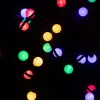 Dekortrend Gyöngy fényfüzér, 240 LED, színes, zöld kábel