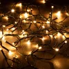 Dekortrend Kültéri toldható 101 LED jégcsapfüzér, Meleg fehér, 300 x 40 cm