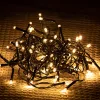 Dekortrend Kültéri toldható 101 LED jégcsapfüzér, Meleg fehér, 300 x 40 cm