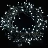 Dekortrend Kültéri toldható 101 LED jégcsapfüzér, Hideg fehér, 300 x 40 cm