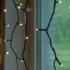 Dekortrend Kültéri toldható LED fényfüggöny, Meleg fehér, 100 x 200 cm, 140 LED