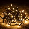 Dekortrend Kültéri toldható 197 LED jégcsapfüzér, Meleg fehér, 600 x 40 cm