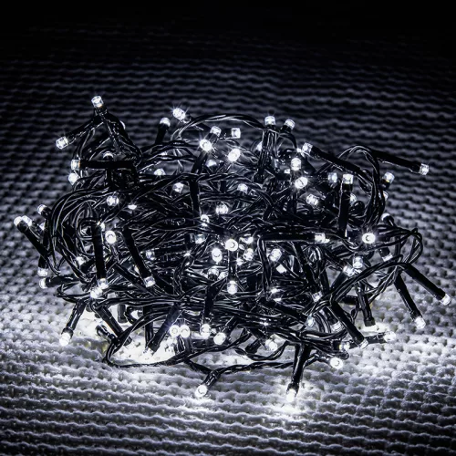 Dekortrend Kültéri toldható 197 LED jégcsapfüzér 600 x 40 cm, Hideg fehér LED
