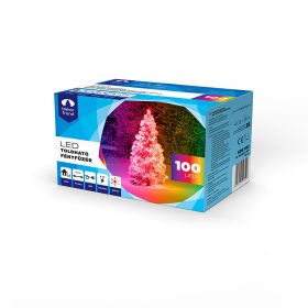   Dekortrend Kültéri toldható LED fényfüzér, Multi, 1000 cm, 100 LED