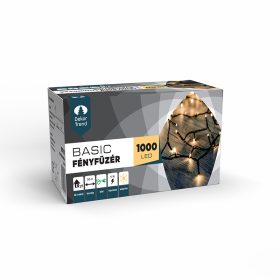   Dekortrend Kültéri LED Fényfüzér, 5000 cm, 1000 db Meleg fehér LED