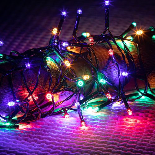 Dekortrend Kültéri LED Fényfüzér 5000 cm, 1000 db Színes LED