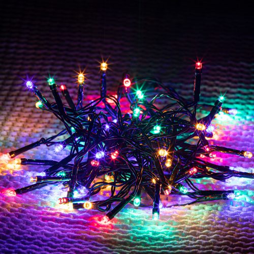 Dekortrend Kültéri LED Fényfüzér 5000 cm, 1000 db Színes LED