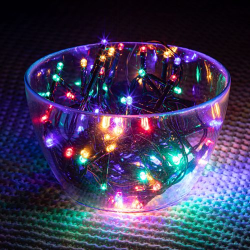 Dekortrend Kültéri LED Fényfüzér 5000 cm, 1000 db Színes LED