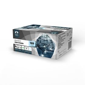   Dekortrend Basic LED Fényfüzér 600 cm, 120 db HIDEG FEHÉR LED-del