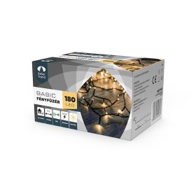   Dekortrend Basic LED Fényfüzér 900 cm, 180 db MELEG FEHÉR LED-del