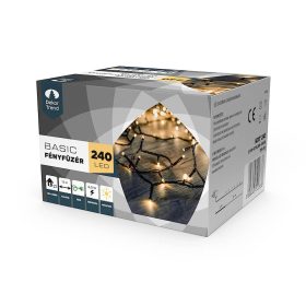   Dekortrend Basic LED Fényfüzér 1200 cm, 240 db MELEG FEHÉR LED-del