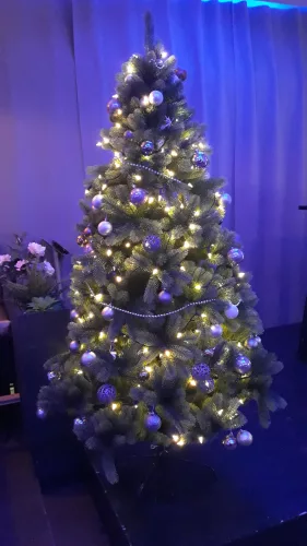Polystar Műfenyő 210 cm, Full 3D