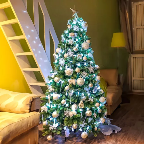 Polystar Műfenyő 180 cm, Full 3D