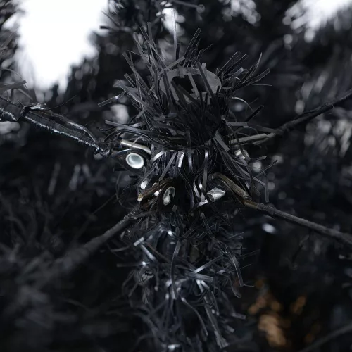 Wonder Black műfenyő - fekete karácsonyfa 180 cm