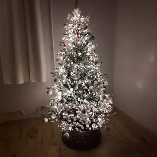 Snow Queen havas műfenyő 180 cm
