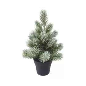 Mini asztali műfenyő - Havas 28 cm