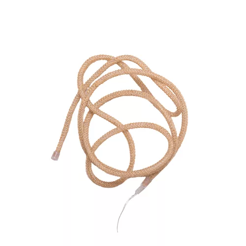 Dekortrend LED kötél fényfüzér, 20 led, meleg fehér, elemes