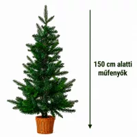 150 cm alatti műfenyők